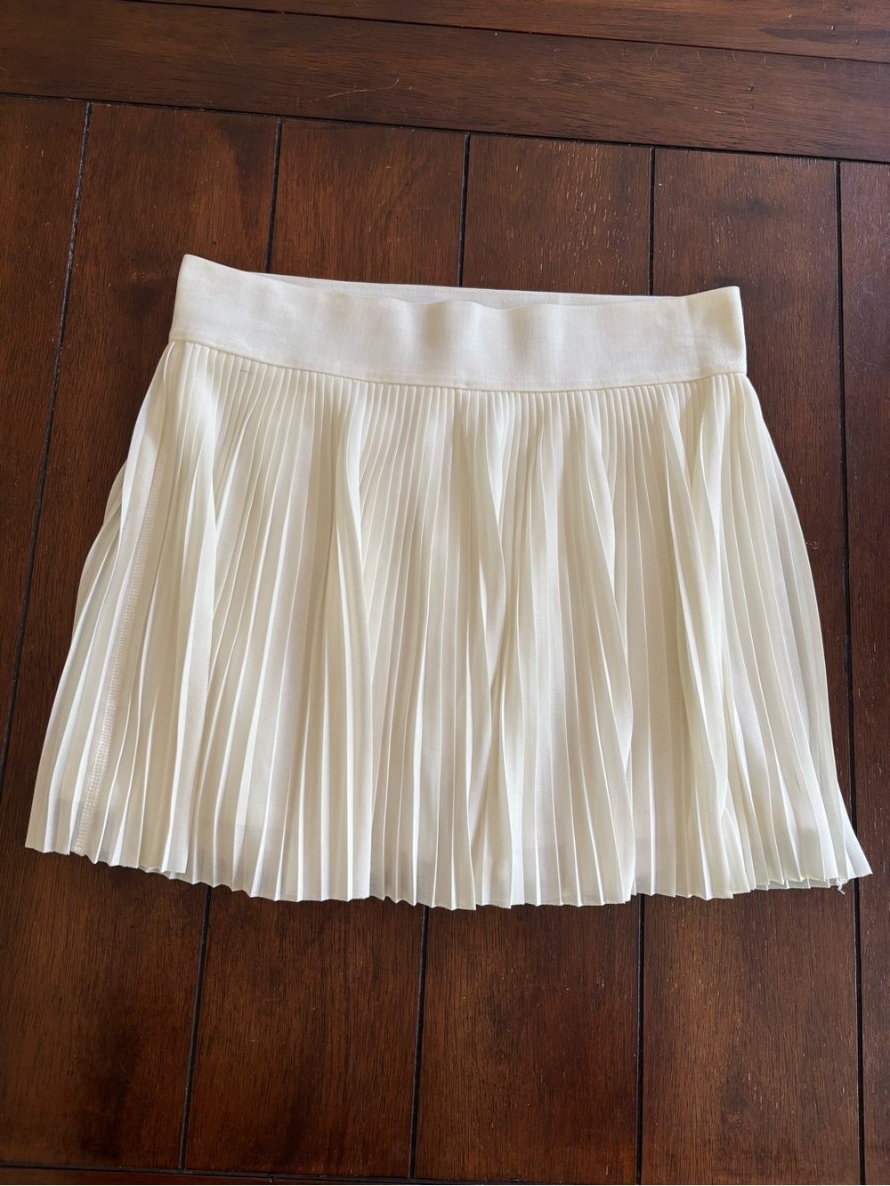 Pleated Mini Skirt with Shorts